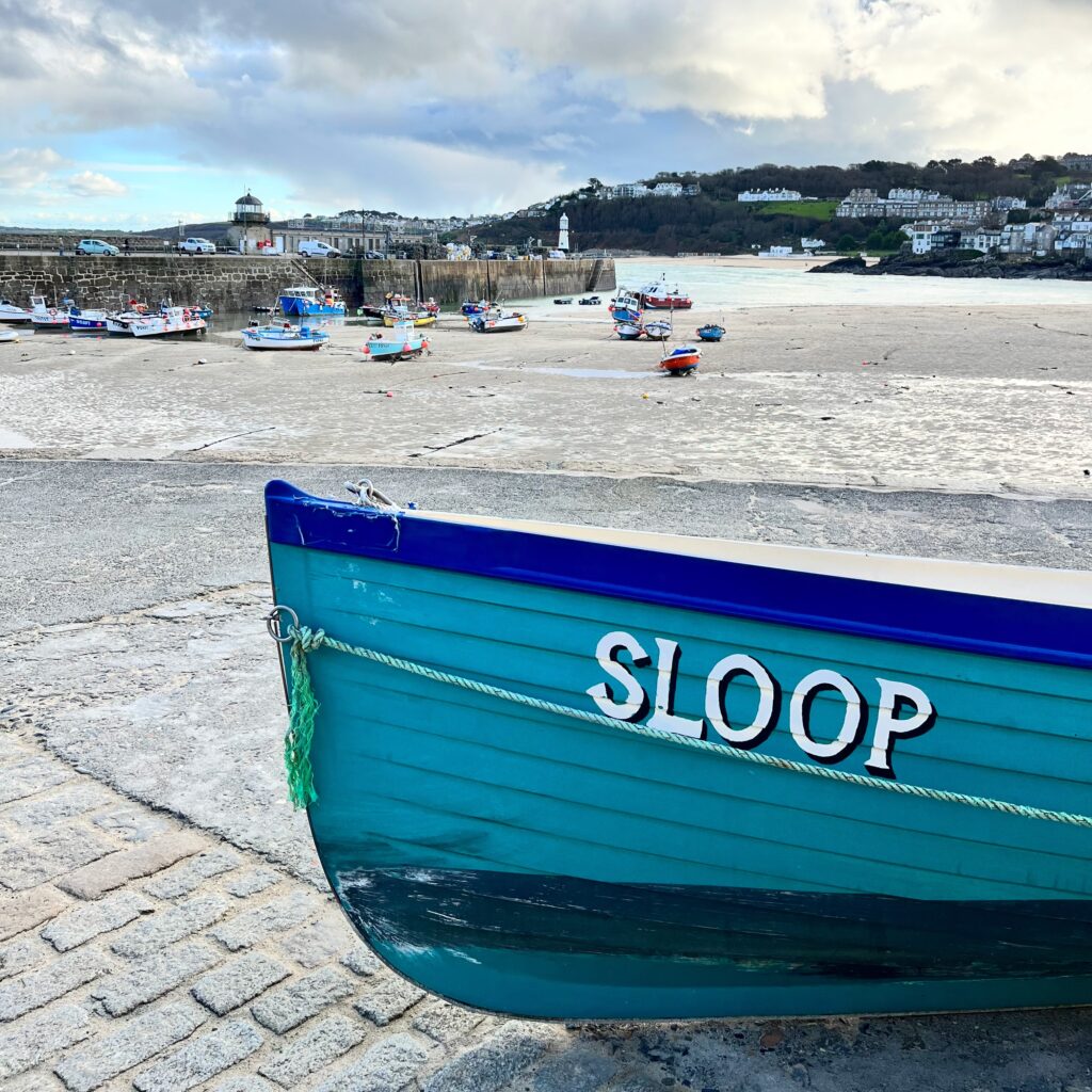 Boat on Harbourside, St Ives