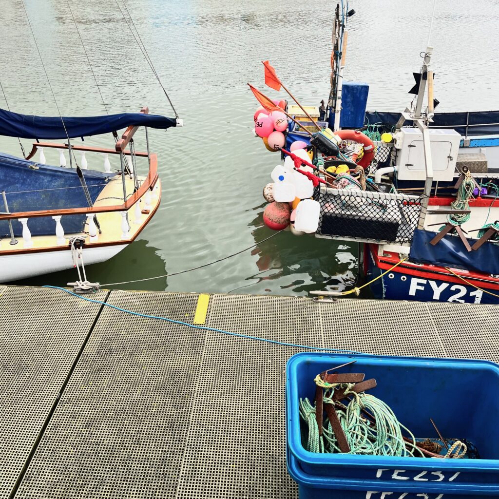 Weymouth Harbour Fishing boats