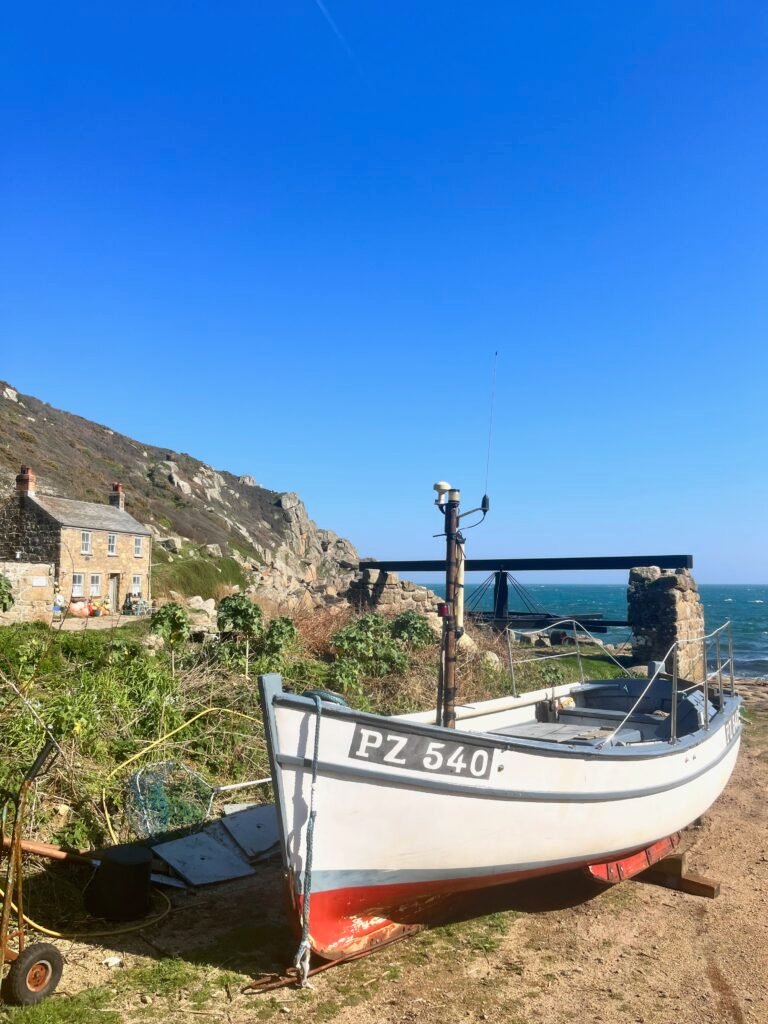 Boat at Penberth Cove