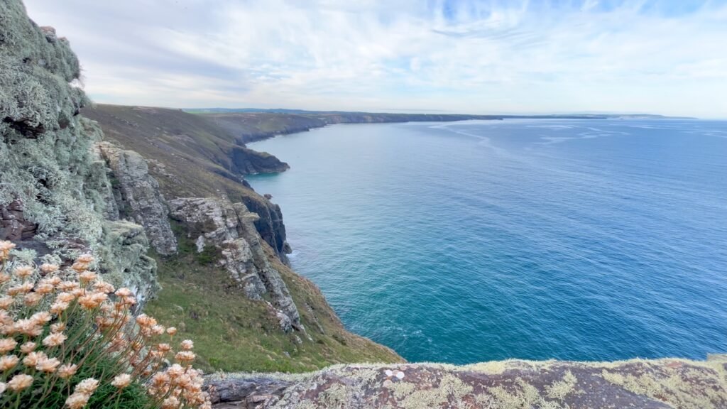 St Agnes Head view towards Wheal Coates