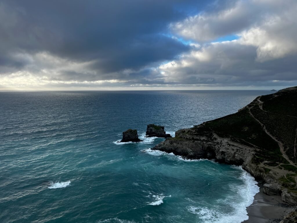 Summer storm Trevellas Cornwall
