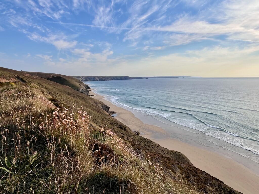 View of Chapel Porth from Wheal Coates, Cornwall