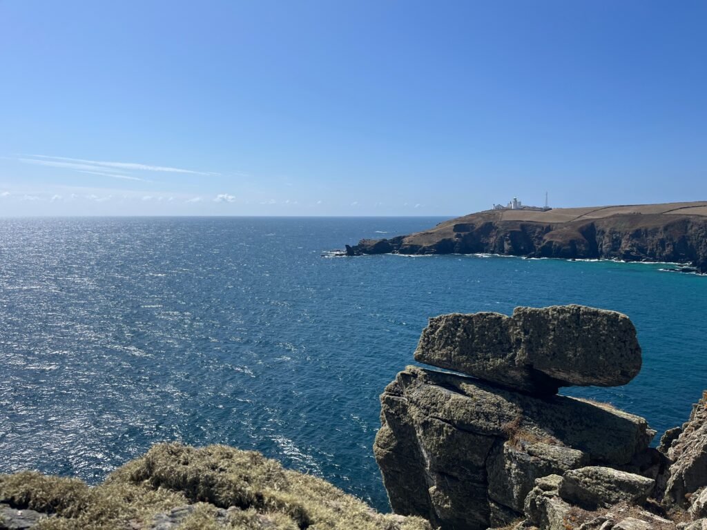 View towards Lizard Lighthouse, Cornwall
